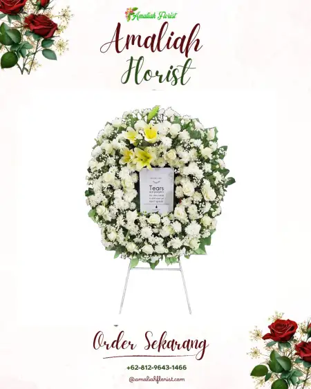 Krans Bunga Duka Pameutingan